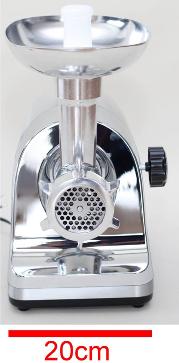 Maszynka do mięsa BERLINGER 2200W metalowa obudowa z regulacją obrotów