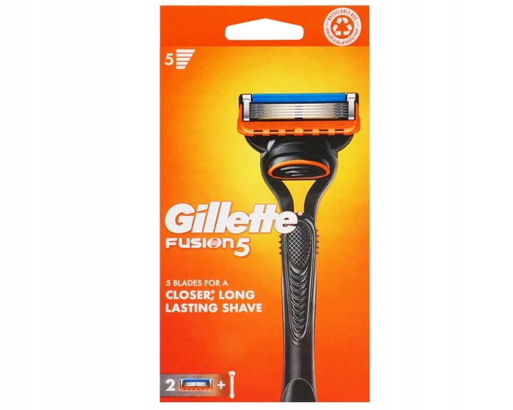 MASZYNKA DO GOLENIA GILLETTE FUSION 5 + 2 OSTRZA