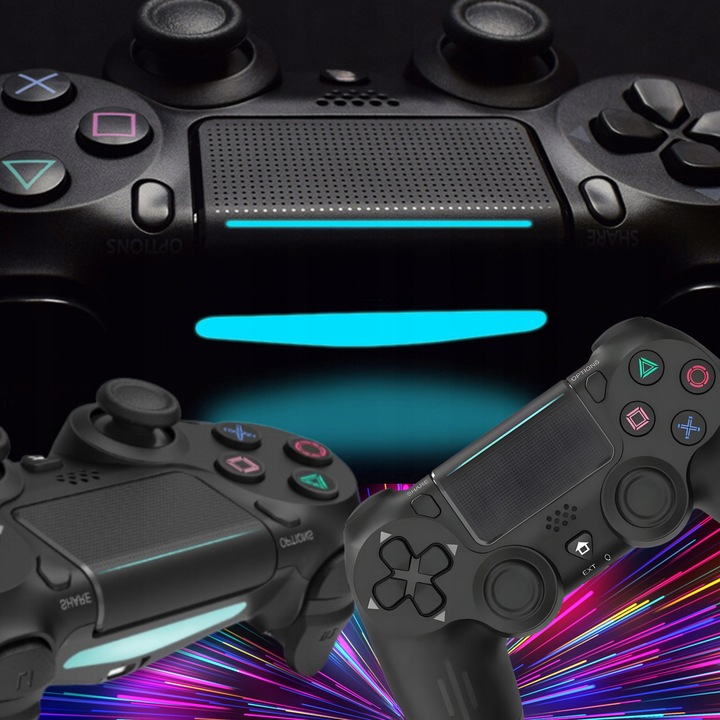 PAD do PS4 BEZPRZEWODOWY Joystick Gamepad Kontroler DOUBLESHOCK WIBRACJE