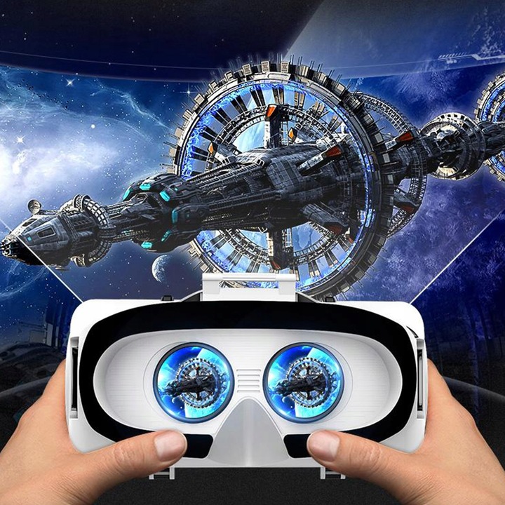 Okulary gogle 3D VR 360 do telefonu z padem sterującym Shinecon G06