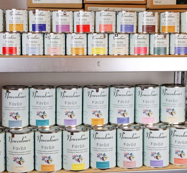 Farba do mebli Newcolours - Ulubiony Szałwiowy 900ml