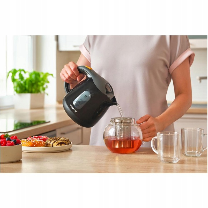 Czajnik elektryczny turystyczny Sencor SWK 1101BK 1100W 1L Czarny