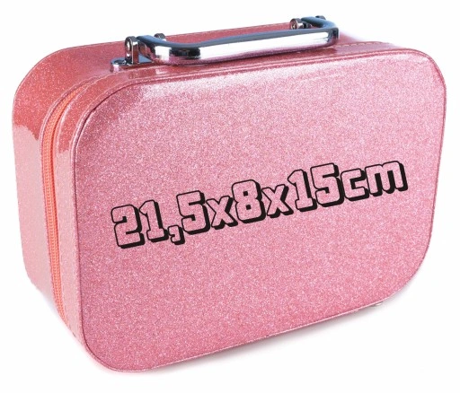 KUFEREK DO MAKIJAŻU ZESTAW KOSMETYCZNY TOREBKA
