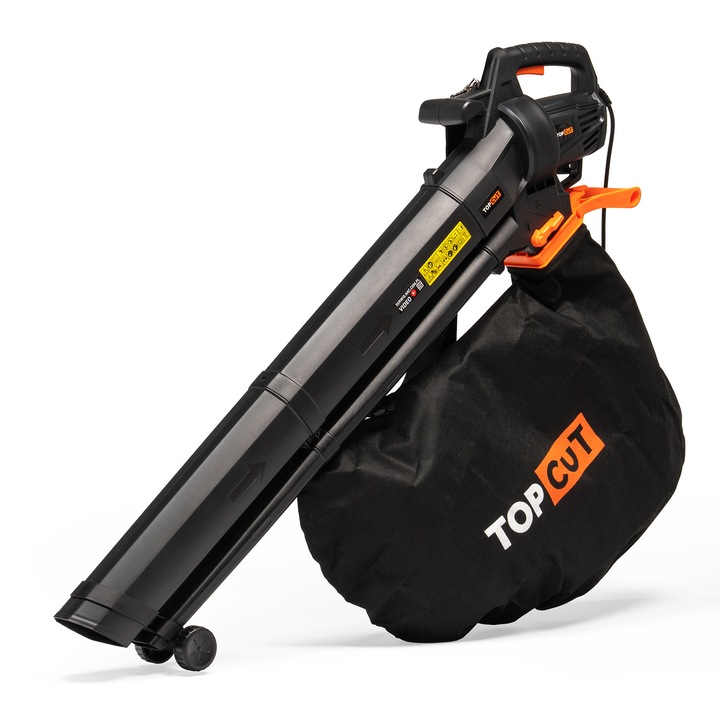 DMUCHAWA ELEKTRYCZNA DO LIŚCI 3500W ODKURZACZ ROZDRABNIACZ 3W1 45L TOP