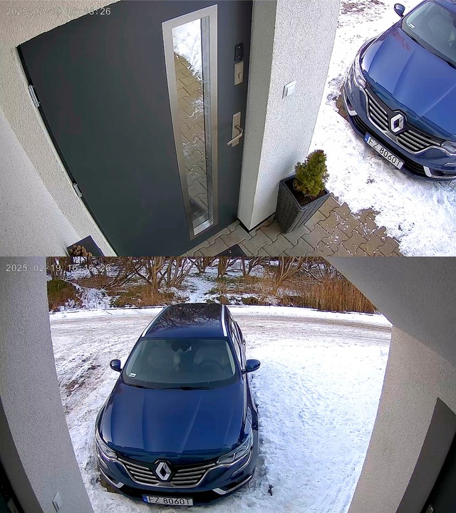 KAMERA ZEWNĘTRZNA OBROTOWA PODWÓJNA IP WiFi HD 5X ZOOM SMART DETEKCJA ALARM