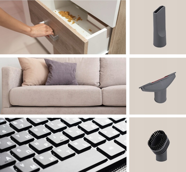 ODKURZACZ WORKOWY ZELMER ANTEK TRADYCYJNY Z FILTREM HEPA +KOŃCÓWKI ECO