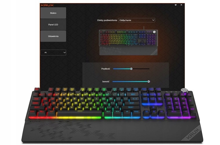 Klawiatura KRUX Frost KRX0101 RGB