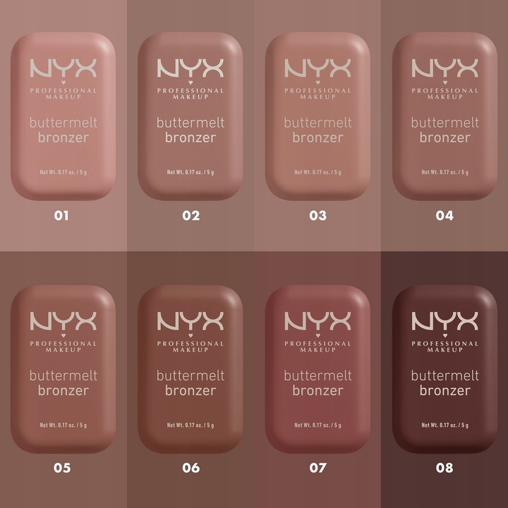 NYX Professional Makeup Buttermelt Bronzer 02 All Buttad Up