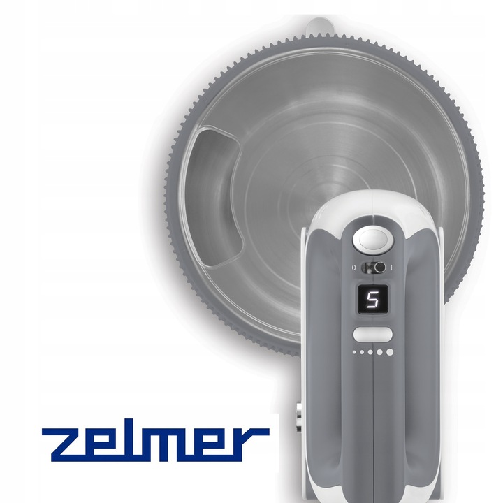 MIKSER RĘCZNY ZELMER LEKKI ROBOT KUCHENNY LED MISA 3,8L SUPER SILENT