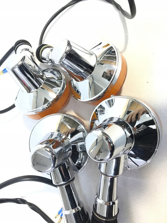 Kierunkowskaz Kierunkowskazy CHROM Chomowane SUPER JAKOŚĆ SOLIDNE