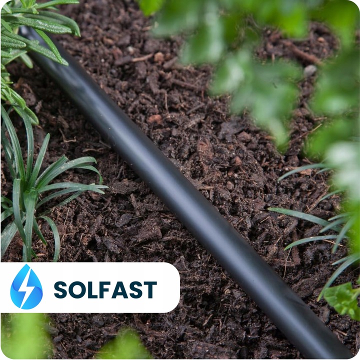 RURA MONTAŻOWA PE fi16 WĄŻ bez otworów PRZEWÓD 100m System Nawadniania