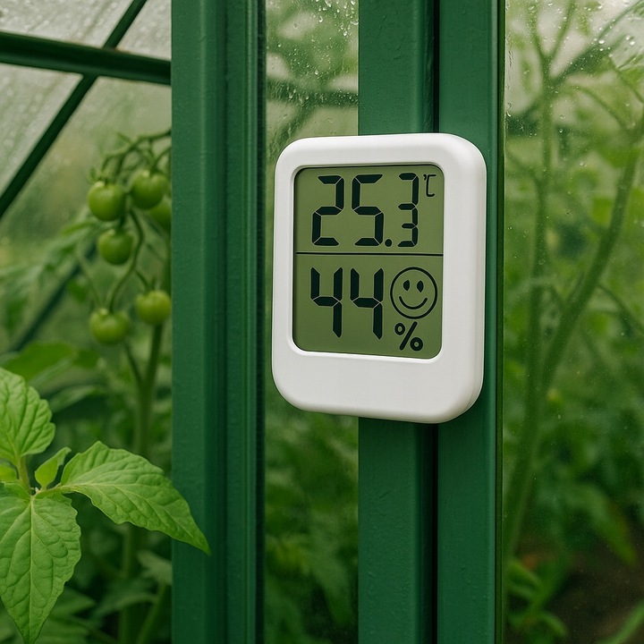 3x STACJA POGODOWA POGODY TERMOMETR MINI HIGROMETR BATERIA MAGNES