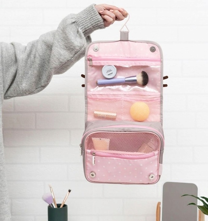 KOSMETYCZKA podróżna PUSHEEN wisząca POJEMNA PUSZIN