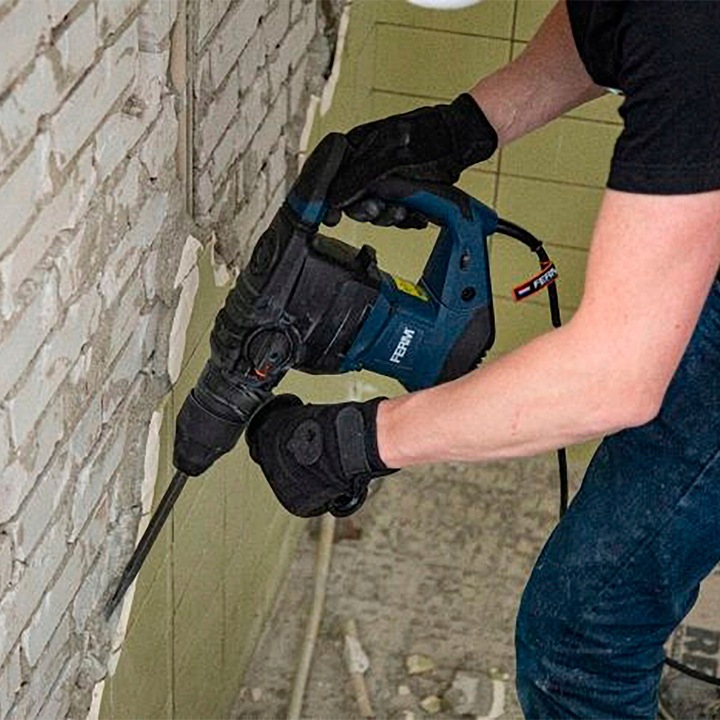 MŁOTOWIERTARKA MŁOT UDAROWY FERM 1500W 6J SDS+