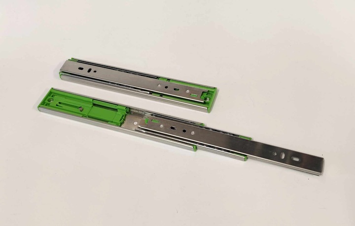 Prowadnica kulkowa SVS Sevroll do szuflad push to open 250 mm Tip-On