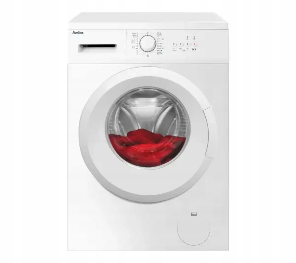 Pralka Amica WA0S610DO Slim 6kg 1000 obr/min 43L 79 dB Biały