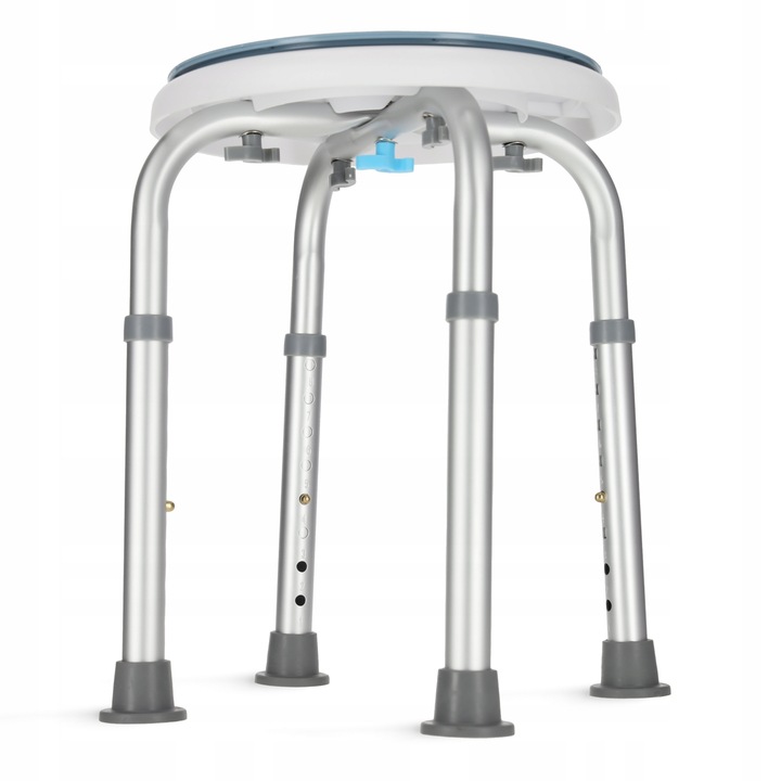 TABORET OBROTOWY STOŁEK SIEDZISKO DO WANNY POD PRYSZNIC REGULOWANA WYSOKOŚĆ