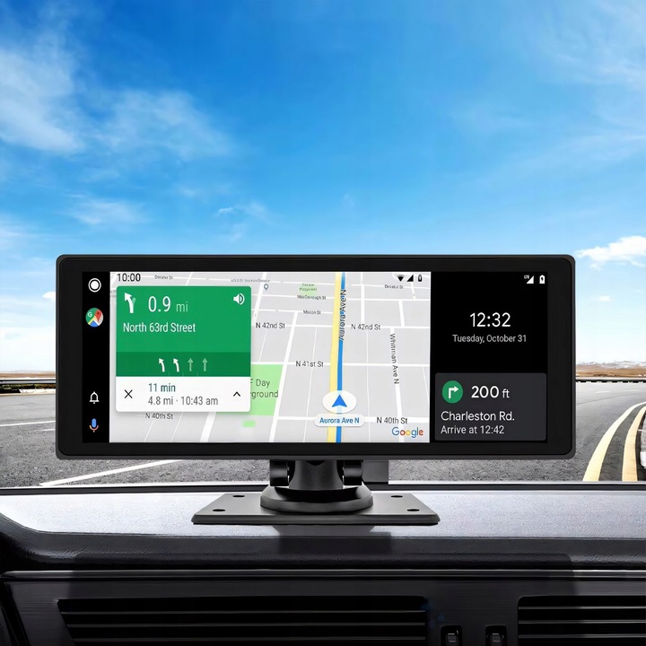 RADIO STACJA MULTIMEDIALNA SAMOCHODOWA CARPLAY ANDROID AUTO KAMERA