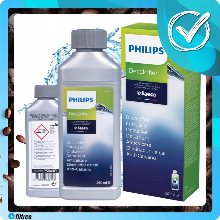 Odkamieniacz do ekspresu Philips Latte Go 250ml w PŁYNIE ORYGINALNY CA6700