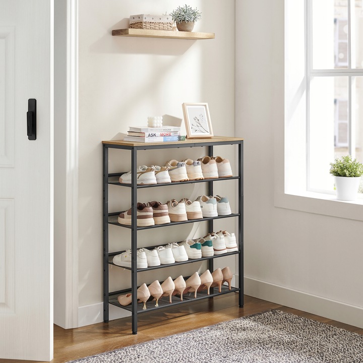 Szafka na Buty Regał Półka Sonoma Nowoczesna Solidna Do Korytarza Holu