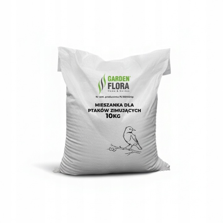 KARMA DLA PTAKÓW DZIKICH ZIMUJĄCYCH POKARM ZIARNO IDEALNY DO KARMNIKA 10KG