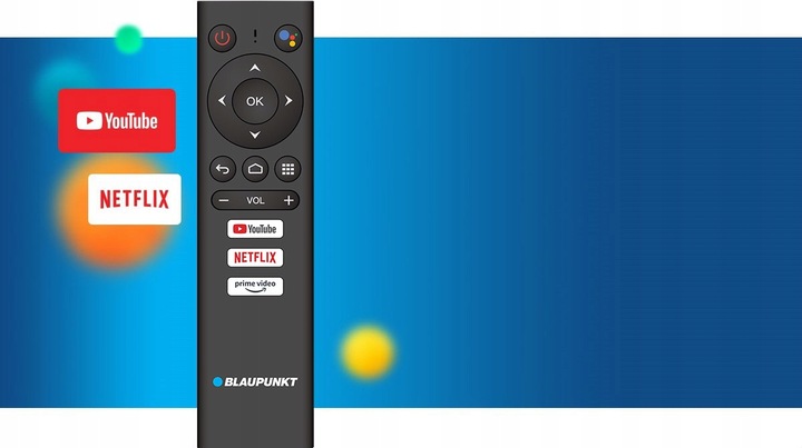 BLAUPUNKT ANDROID 12 TV SMART BOX ODTWARZACZ MULTIMEDIALNY 4K WIFI USB HDMI