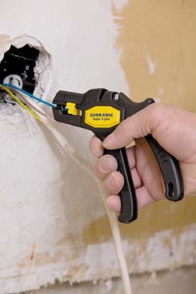 Ściągacz izolacji, szczypce automatyczne do kabli 0,2-6,0mm J20050