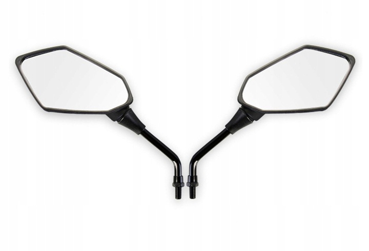 LUSTERKA MOTOCYKLOWE ZESTAW SKUTER M10 2SZT