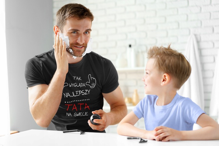 KOSZULKA DLA TATY DZIEŃ OJCA TAK WYGLĄDA NAJLEPSZY