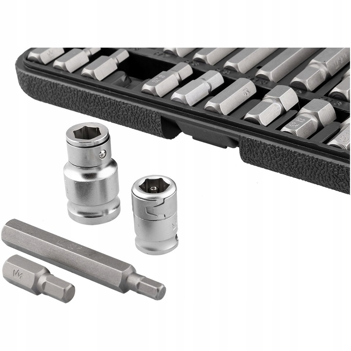 Zestaw klucze imbusowe wewnętrzne 3/8” 1/2” 22 el.