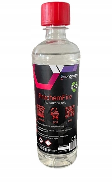 Podpałka w ŻELU do Grilla Kominka PROCHEM 0,5L