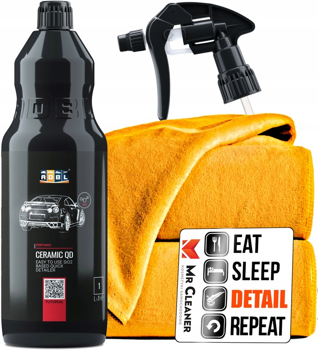 ADBL CERAMIC QD 1L – QUICK DETAILER Z SIO2 DLA OCHRONY I POŁYSKU LAKIERU