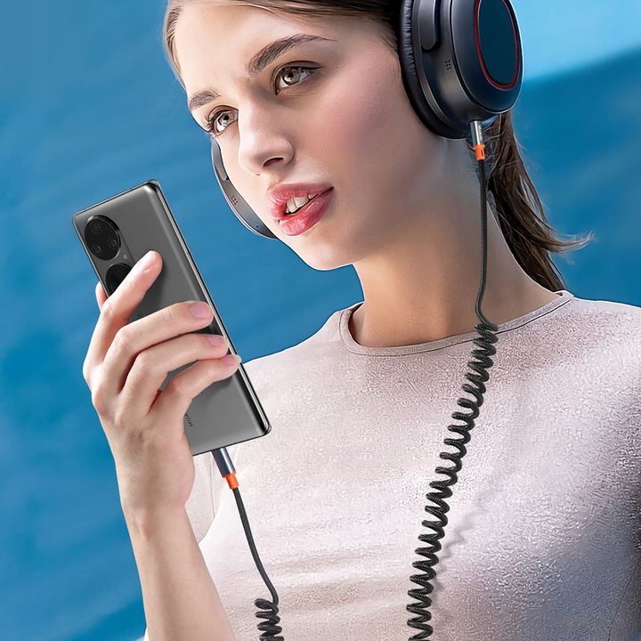 MCDODO KABEL USB C AUX ADAPTER PRZEJŚCIÓWKA MINI JACK 3,5 DO SAMSUNG