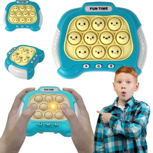 GRA SENSORYCZNA Pop-It PRO KONSOLA Światła Dźwięki PAD