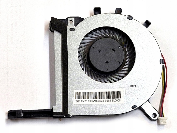 2 SZT. NOWE WENTYLATORY ASUS FX505 FX506 FX705 FX86 FA506 FX95 CPU i GPU