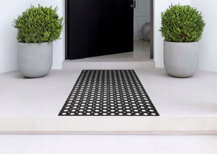 22 mm WYCIERACZKA AŻUROWA DUŻA GRUBA MATA WEJŚCIOWA ZEWNĘTRZNA 80X120