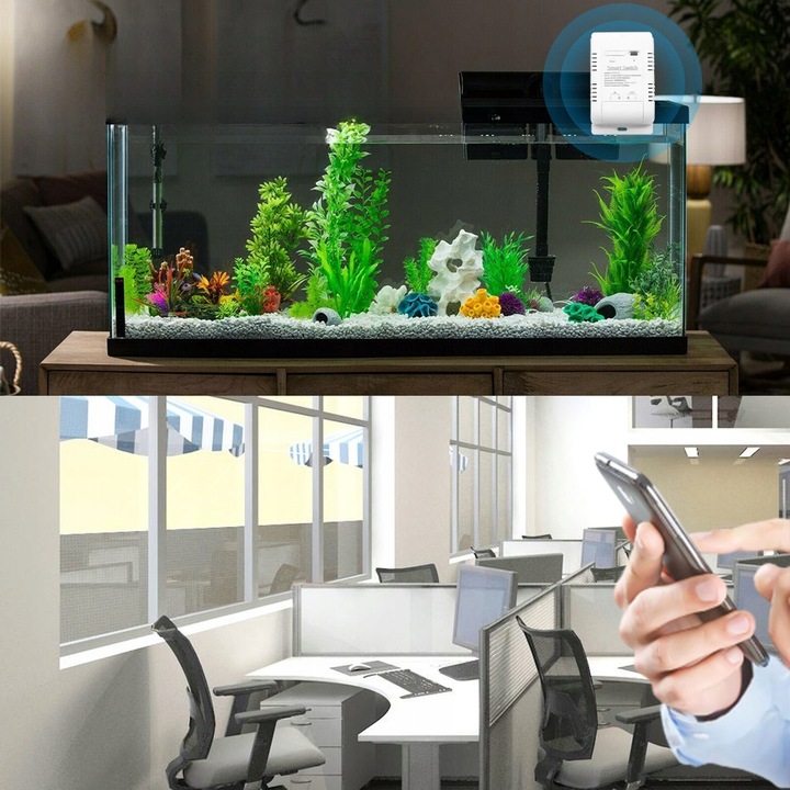 Czujnik Temperatury WiFi TUYA Termostat Elektroniczny 20A Pomiar