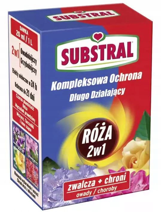 SUBSTRAL OCHRONA KWIATY 100ml OWADOBÓJCZY I GRZYBOBÓJCZY ZIEMIÓRKI
