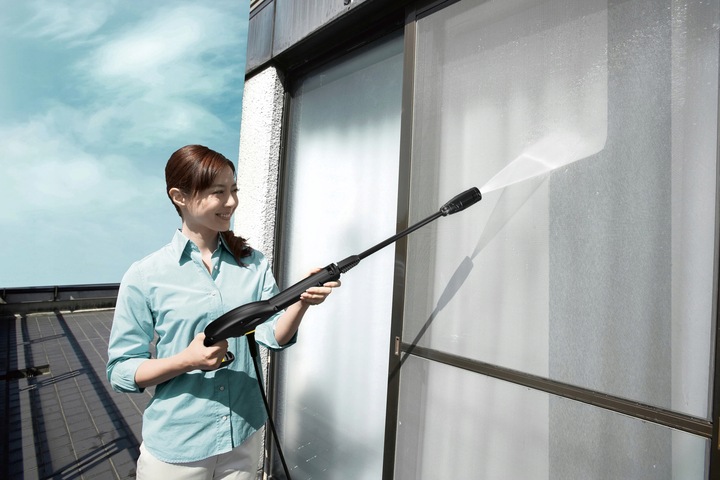 MYJKA CIŚNIENIOWA KARCHER K3 + SZCZOTKA DO KOSTKI