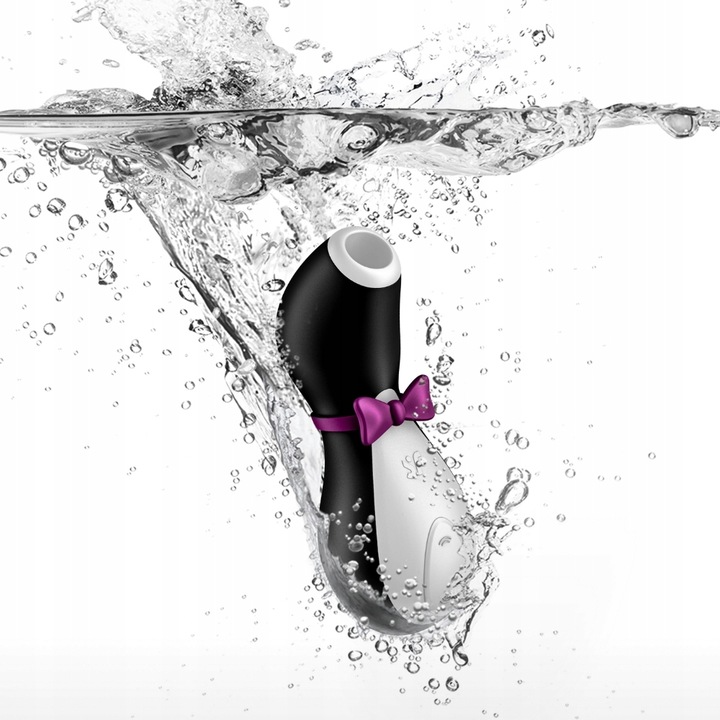 Masażer pingwinek Satisfyer Penguin + pierścień Power Ring zestaw dla par