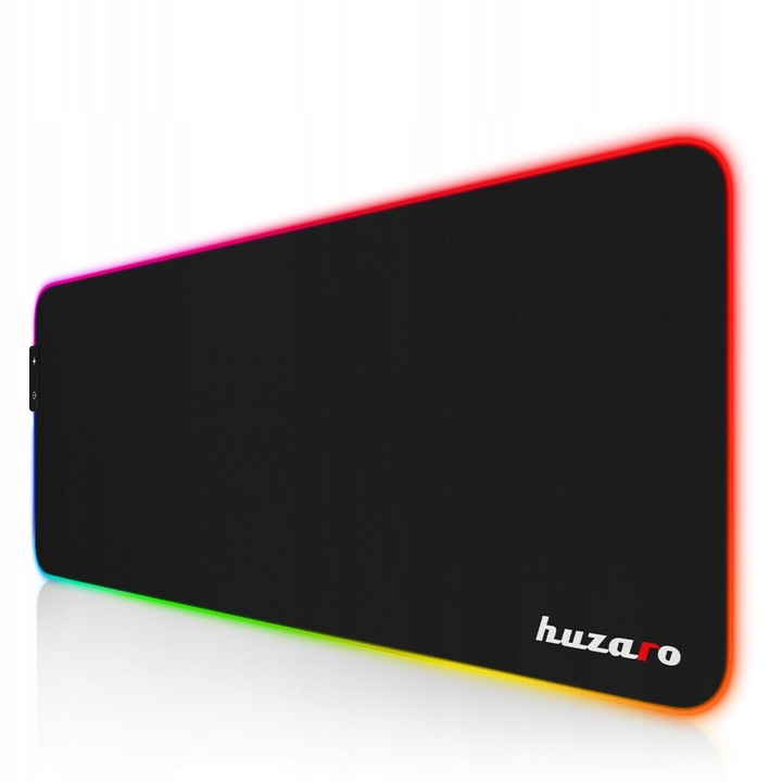 Podkładka pod MYSZ KLAWIATURĘ Huzaro Mousepad 1.0 XL RGB