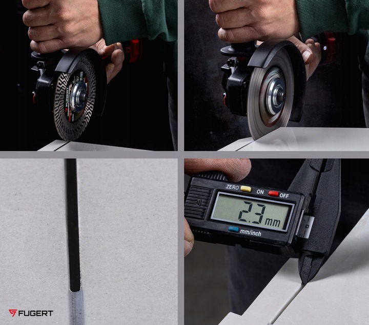 TARCZA DIAMENTOWA DO CIĘCIA GRESU CERAMIKI PŁYTEK SZLIFOWANIA 125MM