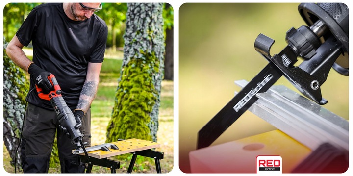 PIŁA SZABLASTA WYRZYNARKA LISI OGON ELEKTRYCZNA 1800W 12 X NÓŻ