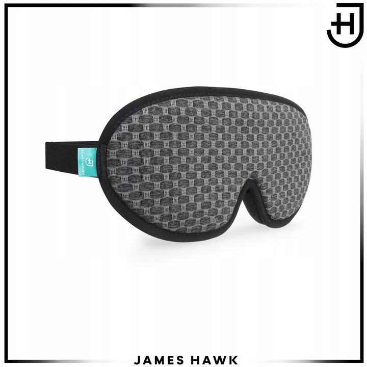 3D PREMIUM MASKA DO SPANIA OPASKA DO SNU NA OCZY 100% ZACIEMNIENIA