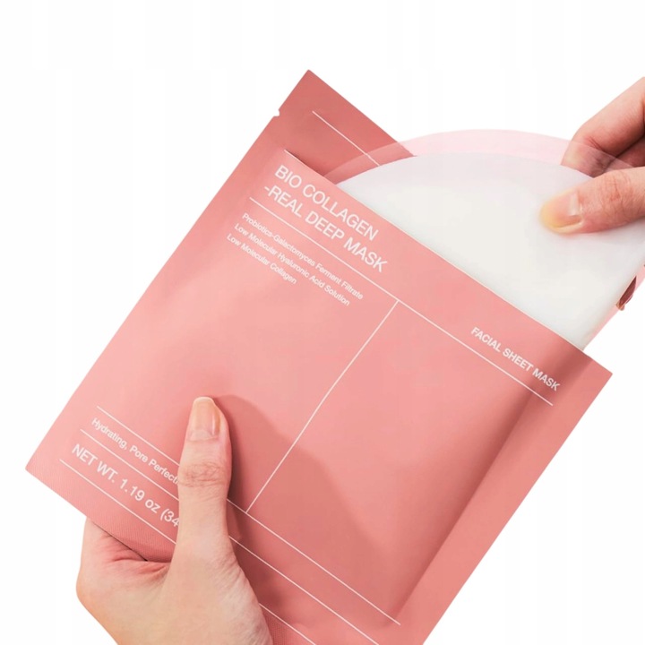 BIODANCE MASECZKI ŻELOWE DO TWARZY 4x34g NAWILŻENIE ROZŚWIETLENIE