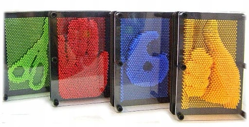 3D TABLICA SZPILKOWA PINART GADŻET PIN ART KREATYWNA ZABAWA Sensoryczna XXL