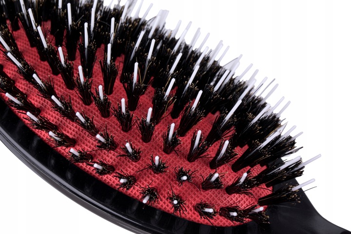 SZCZOTKA DO WŁOSÓW PRZEDŁUŻANYCH Z NATURALNYM WŁOSIEM Z DZIKA DZIK Poniks