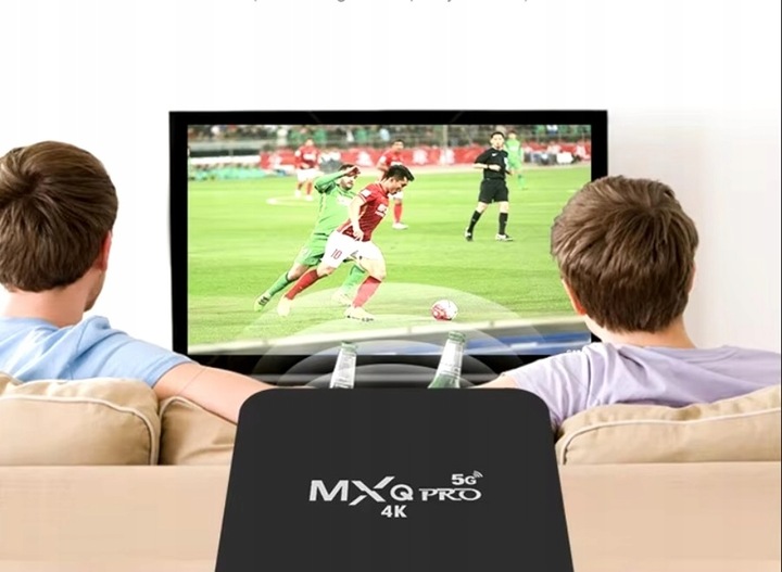 DEKODER ANDROID 7.1 SMART TV BOX 8GB MXQ PRO 4K ODTWARZACZ