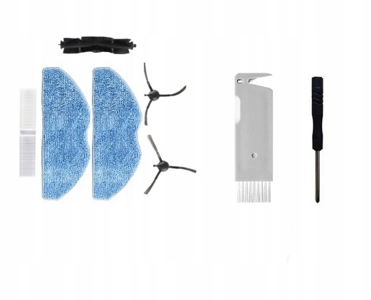 Zestaw filtry szczotki mopy do BEKO RoboSmart RS6500+ VRR80214VB