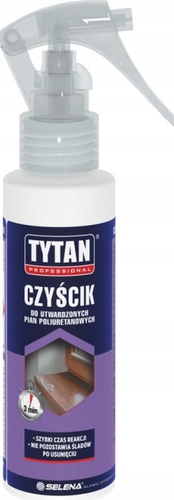 TYTAN PROFESJONALNY CZYŚCIK DO PIANY UTWARDZONEJ POLIURETANOWEJ 100ml